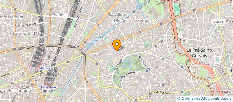 localisation de l'entreprise MADAME JACQUELINE JOSPITRE  PARIS