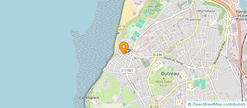 localisation de l'entreprise MADAME JACQUELINE KEEL  LE PORTEL