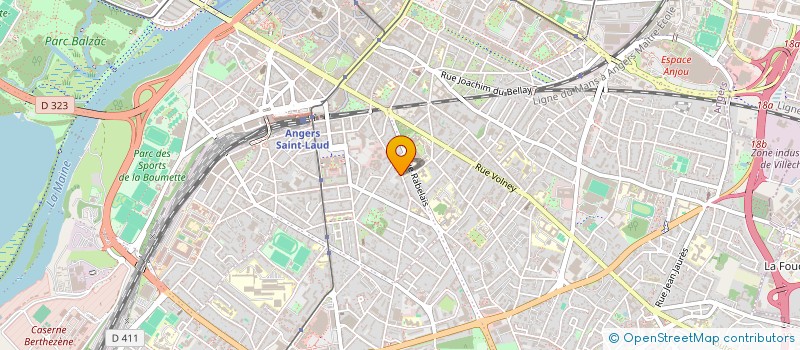 localisation de l'entreprise MADAME JACQUELINE KO  ANGERS