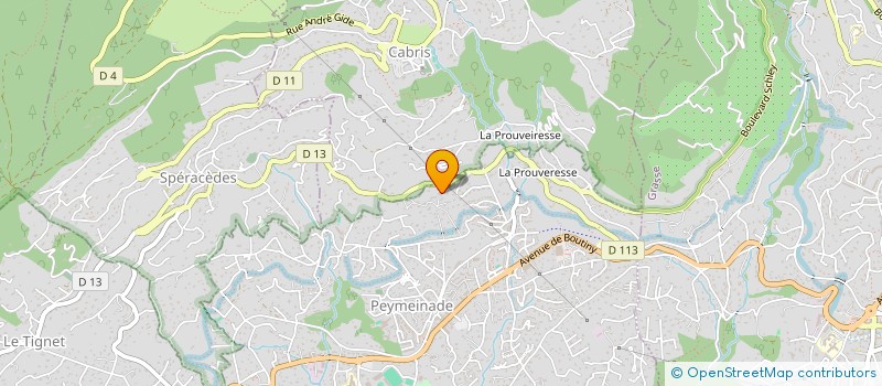 localisation de l'entreprise MADAME JACQUELINE LAFONT à PEYMEINADE