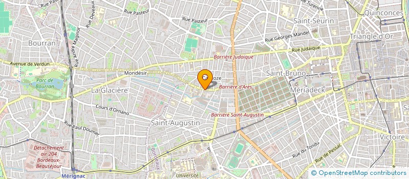 localisation de l'entreprise MADAME JACQUELINE LAJAT  BORDEAUX