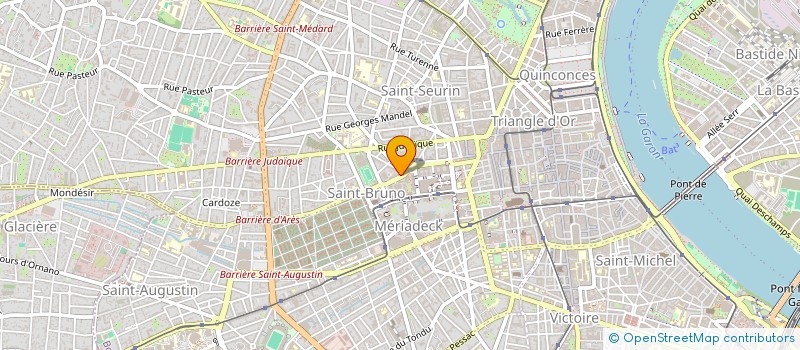 localisation de l'entreprise MADAME JACQUELINE LALUVEIN à BORDEAUX