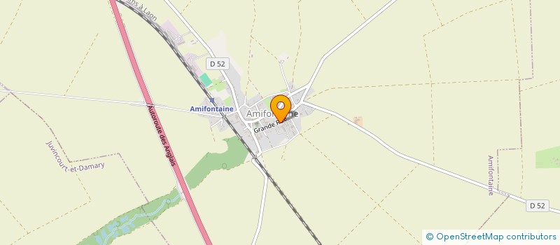 localisation de l'entreprise MADAME JACQUELINE LAMBERT  EVERGNICOURT