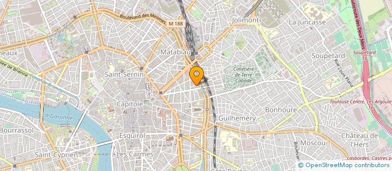 localisation de l'entreprise MADAME JACQUELINE LAMIOT à TOULOUSE