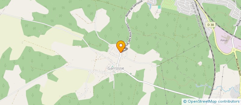 localisation de l'entreprise MADAME JACQUELINE LAPEYRE  MORCENX-LA-NOUVELLE