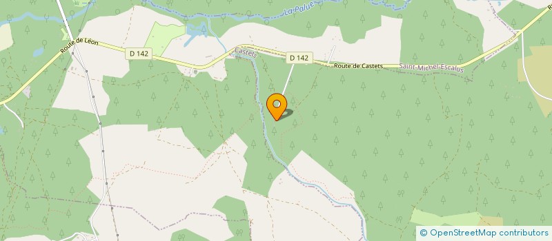 localisation de l'entreprise MADAME JACQUELINE LATOUR  CASTETS