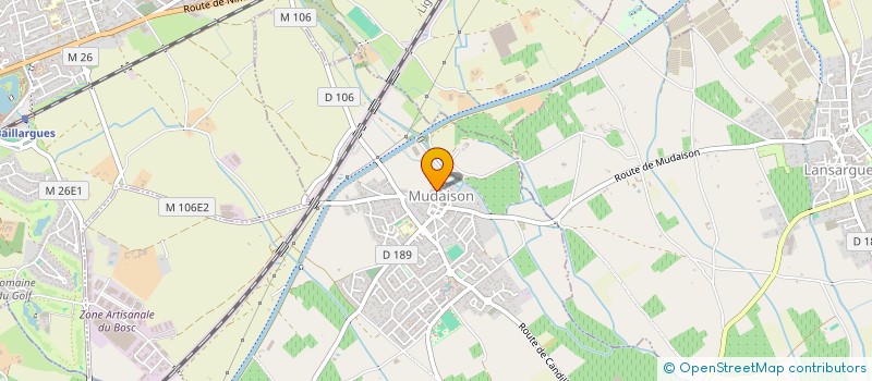 localisation de l'entreprise MADAME JACQUELINE LAURENT  MUDAISON