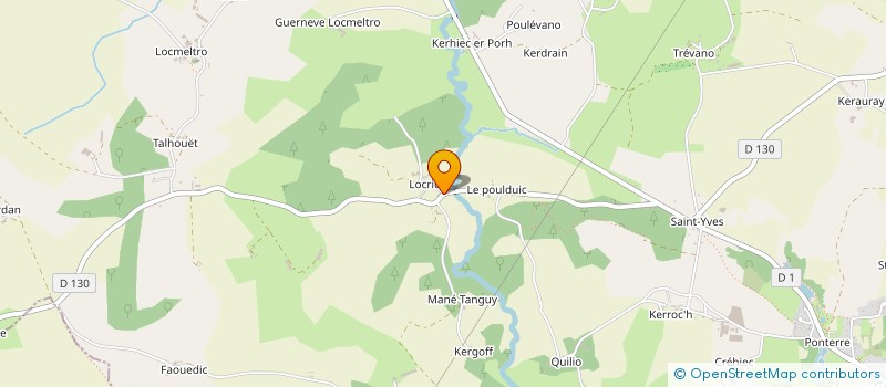 localisation de l'entreprise MADAME JACQUELINE LE BELLER à GUERN