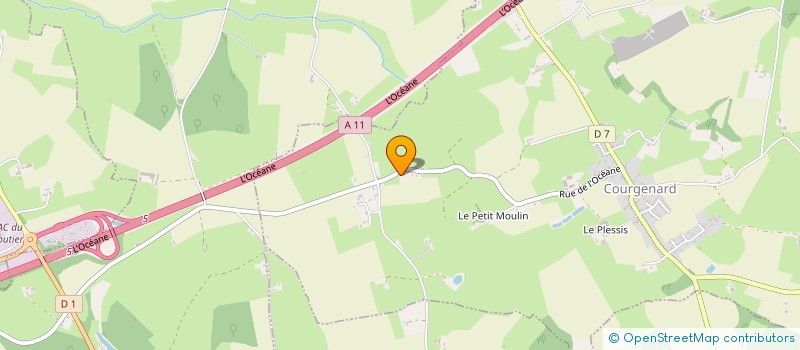 localisation de l'entreprise MADAME JACQUELINE LE MOTHEUX DU PLESSIS  GREEZ SUR ROC