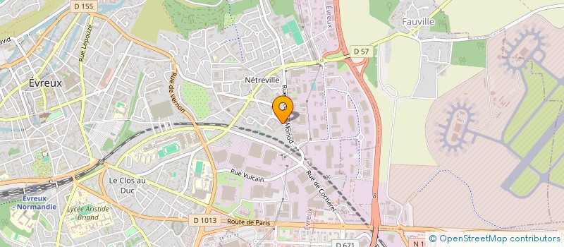 localisation de l'entreprise MADAME JACQUELINE LEBOULENGER  EVREUX