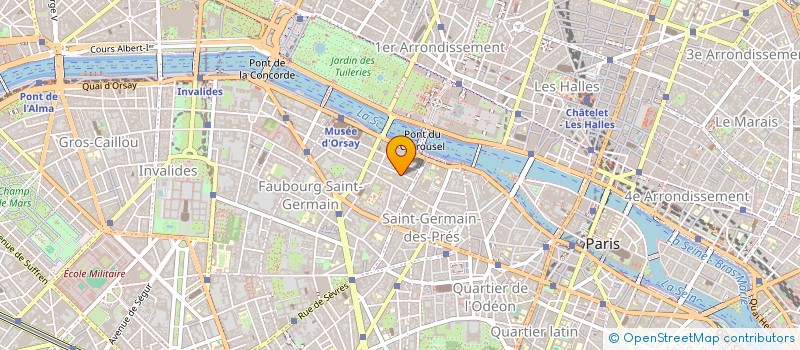 localisation de l'entreprise MADAME JACQUELINE LEBREC  PARIS