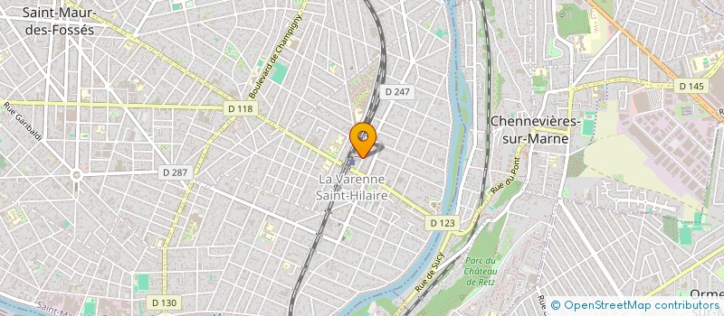 localisation de l'entreprise MADAME JACQUELINE LECOMTE à SAINT-MAUR-DES-FOSSES