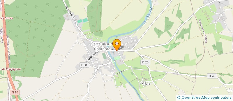 localisation de l'entreprise MADAME JACQUELINE LEE à VERTEUIL-SUR-CHARENTE