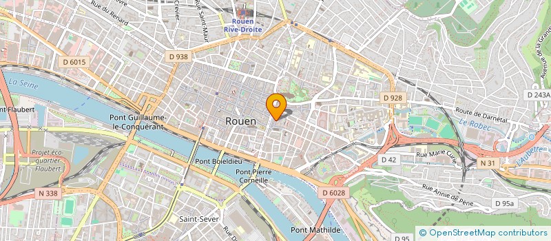 localisation de l'entreprise MADAME JACQUELINE LEFRANCOIS  ROUEN