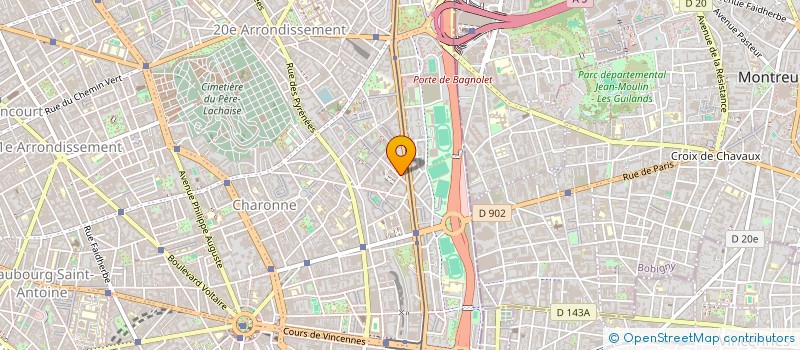 localisation de l'entreprise MADAME JACQUELINE LEIB  PARIS