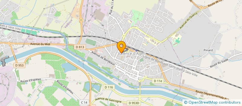 localisation de l'entreprise MADAME JACQUELINE LELTE à VALENCE