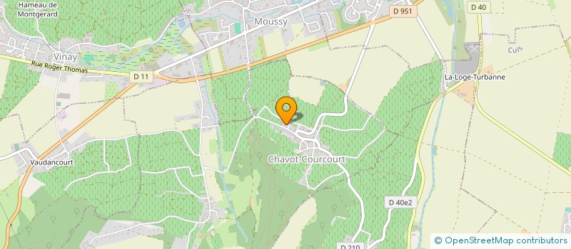 localisation de l'entreprise MADAME JACQUELINE LEMAITRE  BRUGNY-VAUDANCOURT