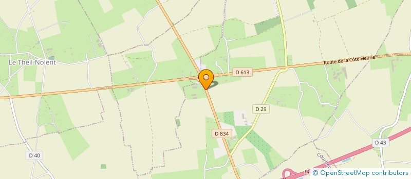 localisation de l'entreprise MADAME JACQUELINE LEROY  BOISSY-LAMBERVILLE