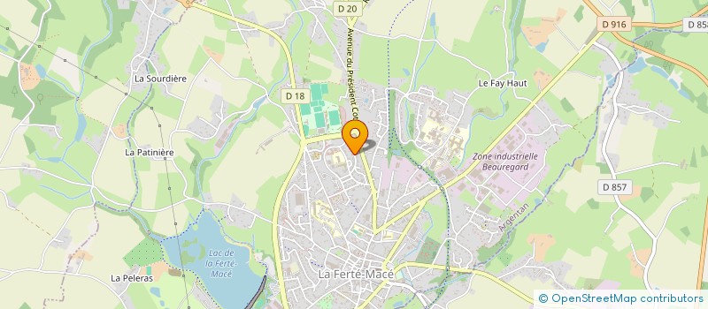localisation de l'entreprise MADAME JACQUELINE LETISSIER à MAGNY-LE-DESERT