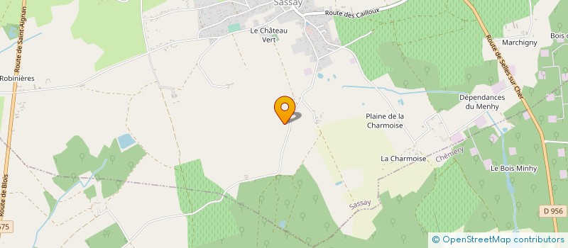 localisation de l'entreprise MADAME JACQUELINE LEZE  SASSAY