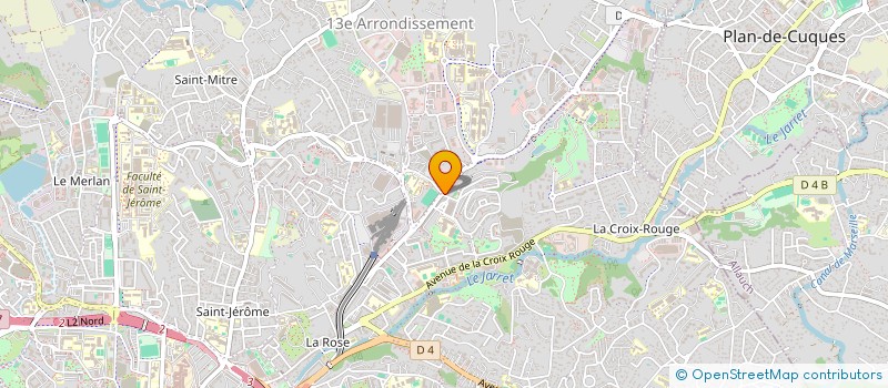 localisation de l'entreprise MADAME JACQUELINE LO NOBILE à MARSEILLE