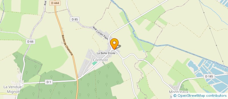 localisation de l'entreprise MADAME JACQUELINE LOCHON  CORMOST