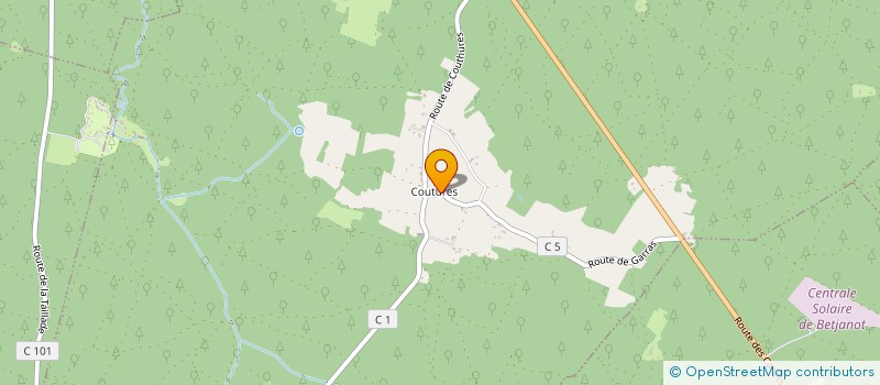 localisation de l'entreprise MADAME JACQUELINE LOPEZ à RUFFIAC