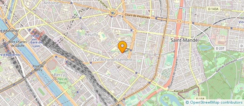 localisation de l'entreprise MADAME JACQUELINE LOUIS  PARIS