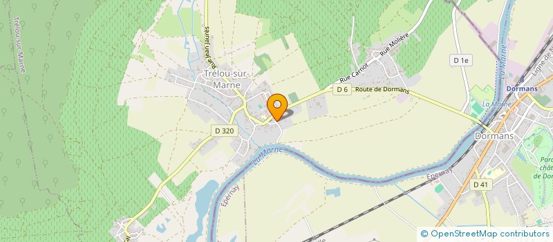 localisation de l'entreprise MADAME JACQUELINE LOYAUX  PASSY-SUR-MARNE