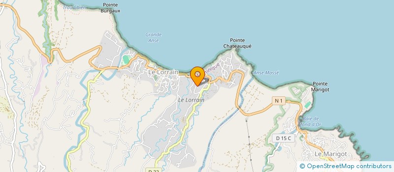 localisation de l'entreprise MADAME JACQUELINE LUCE  LE LORRAIN