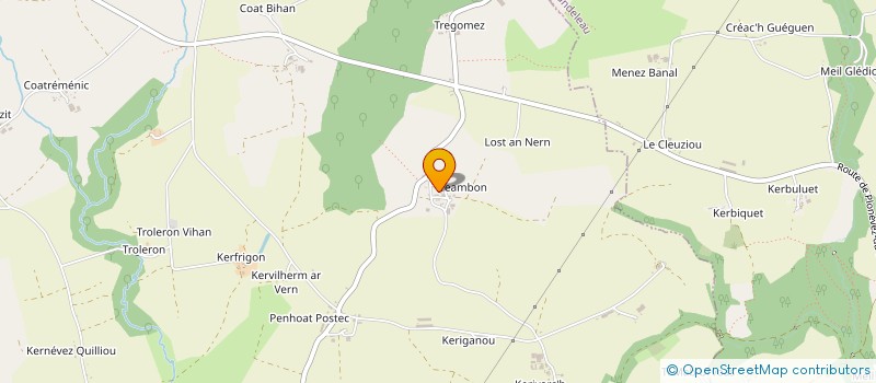 localisation de l'entreprise MADAME JACQUELINE MADEC à PLONEVEZ-DU-FAOU