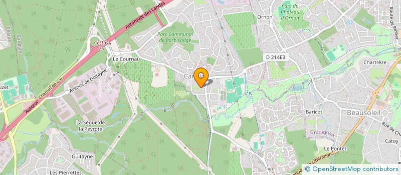 localisation de l'entreprise MADAME JACQUELINE MAKAM  CANEJAN