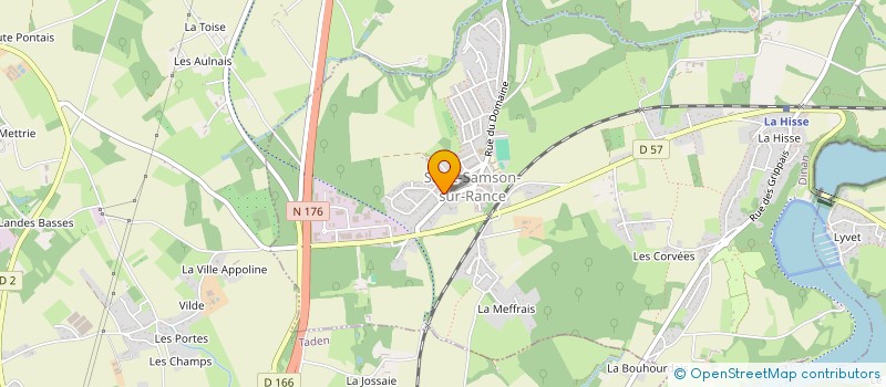 localisation de l'entreprise MADAME JACQUELINE MALABRE  SAINT-SAMSON-SUR-RANCE