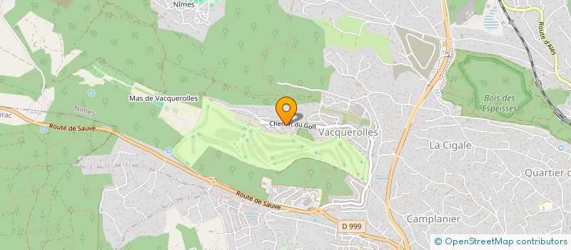 localisation de l'entreprise MADAME JACQUELINE MARCHETTI  NIMES