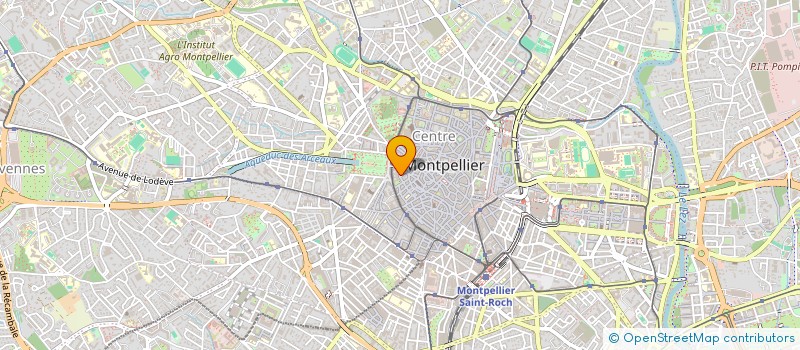 localisation de l'entreprise MADAME JACQUELINE MARKOVIC à MONTPELLIER