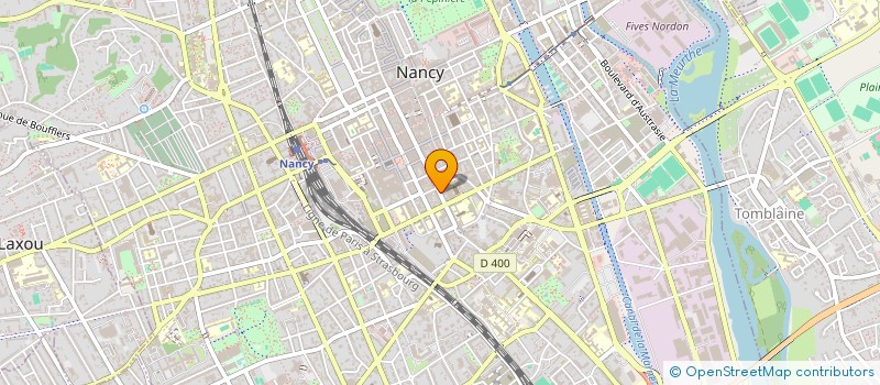 localisation de l'entreprise MADAME JACQUELINE MARTINEZ  NANCY