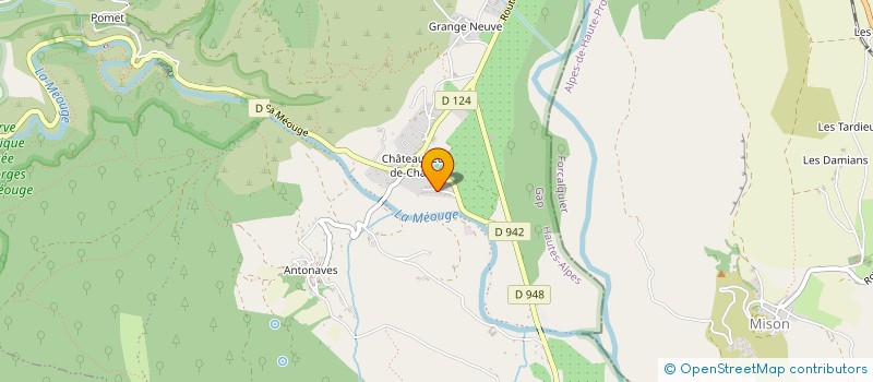 localisation de l'entreprise MADAME JACQUELINE MATHEY  LARAGNE-MONTEGLIN