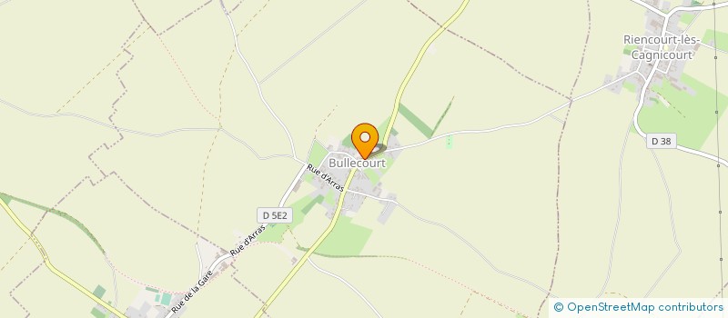 localisation de l'entreprise MADAME JACQUELINE MATHON  BULLECOURT