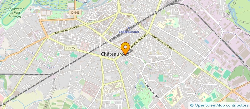 localisation de l'entreprise MADAME JACQUELINE MAUBOIS à CHATEAUROUX