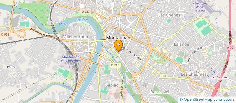 localisation de l'entreprise MADAME JACQUELINE MERIC  MONTAUBAN