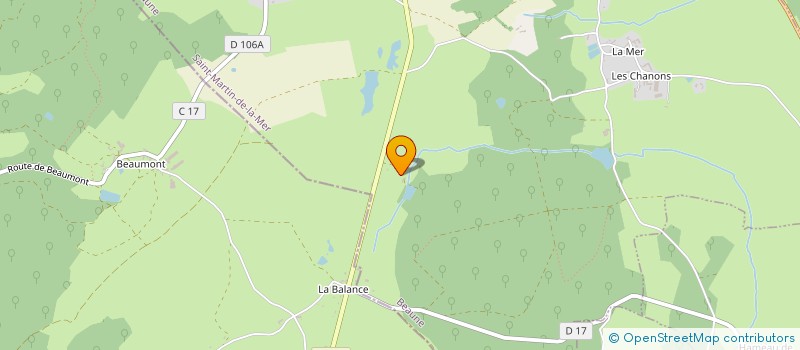 localisation de l'entreprise MADAME JACQUELINE MESTRE  CHAMPEAU EN MORVAN