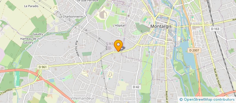 localisation de l'entreprise MADAME JACQUELINE MICHAULT à VILLEMANDEUR