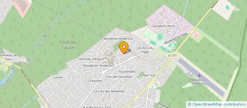 localisation de l'entreprise MADAME JACQUELINE MICHEL à ANDERNOS-LES-BAINS