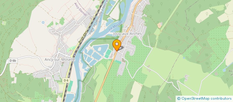 localisation de l'entreprise MADAME JACQUELINE MICHEL  JOUY-AUX-ARCHES