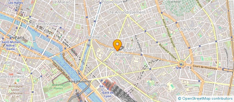 localisation de l'entreprise MADAME JACQUELINE MILLIAT  PARIS