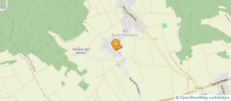 localisation de l'entreprise MADAME JACQUELINE MINETTO  EAUX-PUISEAUX