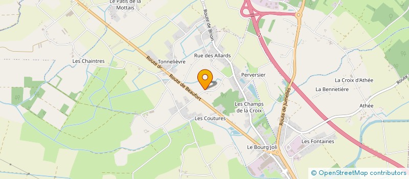 localisation de l'entreprise MADAME JACQUELINE MONGAULT  LONGUE-JUMELLES