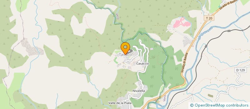 localisation de l'entreprise MADAME JACQUELINE MONICO  TAVACO