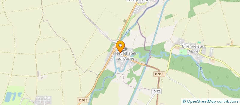 localisation de l'entreprise MADAME JACQUELINE MORIN  NEUFCHATEL-SUR-AISNE