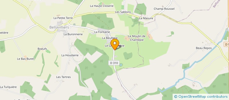 localisation de l'entreprise MADAME JACQUELINE MOTREUIL à MONTGAUDRY